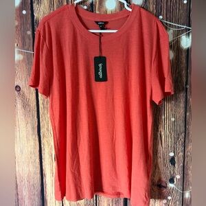 Allbirds Coral Crew Neck Tee Merino Wool / Tencel Blend NWT